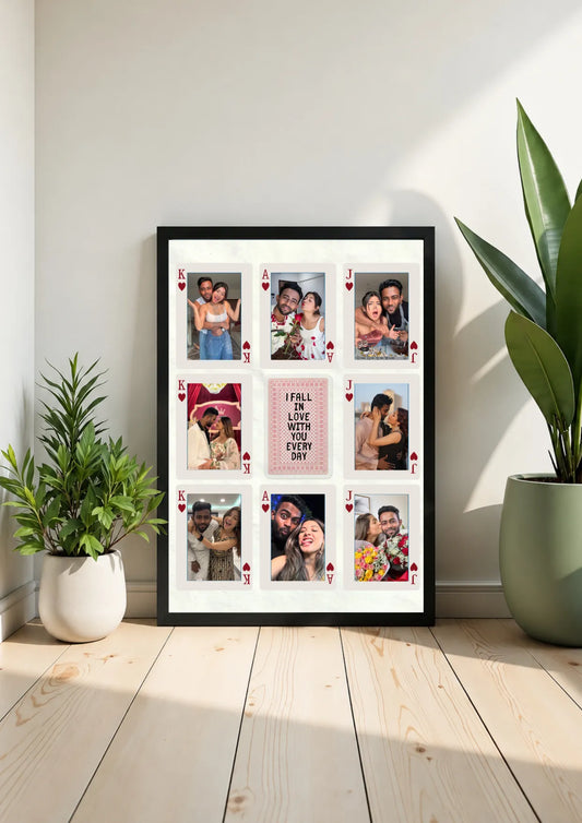 Card deck Photo Frame