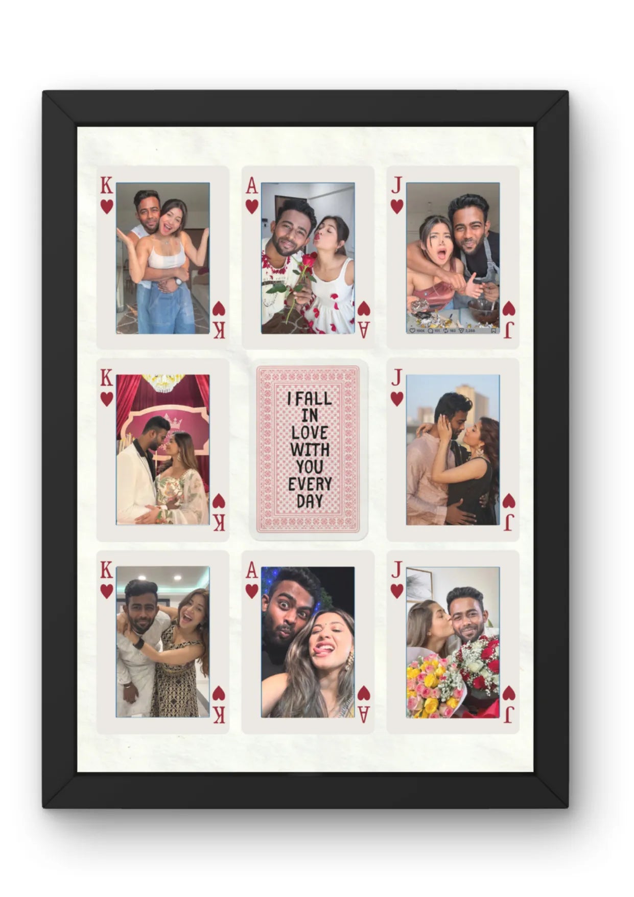 Card deck Photo Frame