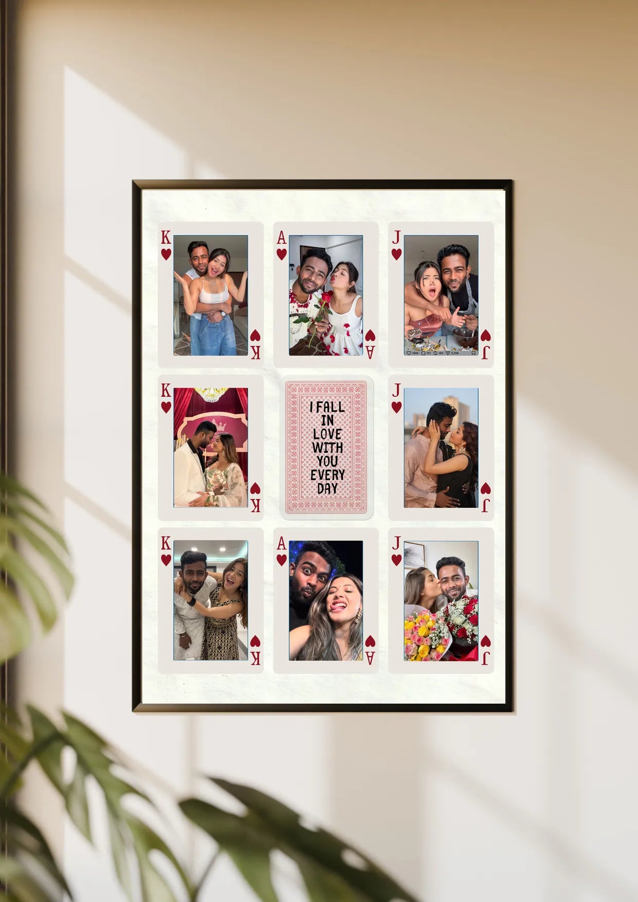 Card deck Photo Frame